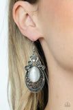 Paparazzi "Garden Gondola Ride" White Earrings Paparazzi Jewelry