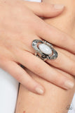 Paparazzi "Garden Oasis" White Ring Paparazzi Jewelry