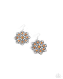 Paparazzi "Garden of Love" Orange Earrings Paparazzi Jewelry