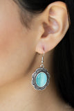 Paparazzi "Garden Party Perfection" Blue Earrings Paparazzi Jewelry