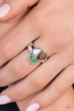 Paparazzi "Geometry Test" Brown Ring Paparazzi Jewelry