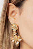 Paparazzi "Gilded Grace" Gold Post Earrings Paparazzi Jewelry