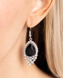 Paparazzi "Glorious Glimmer" Black Earrings Paparazzi Jewelry