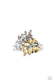 Paparazzi "Glowing Gardenista" Yellow Ring Paparazzi Jewelry