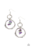 Paparazzi "Good-Natured Spirit" Purple Earrings Paparazzi Jewelry