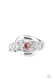 Paparazzi "Graceful Gallantry" Pink Ring Paparazzi Jewelry