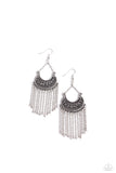 Paparazzi "Greco Goddess" Silver Earrings Paparazzi Jewelry