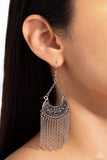 Paparazzi "Greco Goddess" Silver Earrings Paparazzi Jewelry