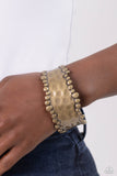 Paparazzi "Handcrafted Haute" Brass Bracelet Paparazzi Jewelry