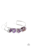 Paparazzi "Handcrafted Headliner" Purple Bracelet Paparazzi Jewelry