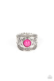 Paparazzi "HAVEN-Sent" Pink Ring Paparazzi Jewelry