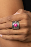 Paparazzi "HAVEN-Sent" Pink Ring Paparazzi Jewelry