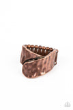 Paparazzi "Hidden Troves" Copper Ring Paparazzi Jewelry