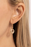 Paparazzi "High Hoops" Gold Necklace & Earring Set Paparazzi Jewelry