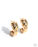Paparazzi "Honor Bound" Gold Post Earrings