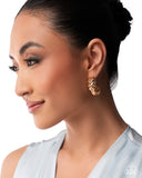 Paparazzi "Honor Bound" Gold Post Earrings