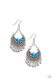 Paparazzi "I Just Need CHIME" Blue Earrings Paparazzi Jewelry