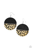 Paparazzi "Jungle Catwalk" Black Earrings Paparazzi Jewelry