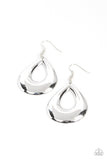 Paparazzi "Laid Back Leisure" Silver Earrings Paparazzi Jewelry