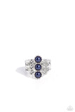 Paparazzi "Layered Light" Blue Ring Paparazzi Jewelry