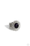 Paparazzi "Layered Luminescence" Purple Ring Paparazzi Jewelry
