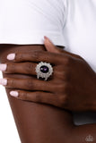 Paparazzi "Layered Luminescence" Purple Ring Paparazzi Jewelry