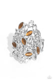 Paparazzi "LEAF Home" Brown Ring Paparazzi Jewelry