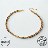 "Queen Of The Jungle" Gold Necklace Paparazzi Jewelry