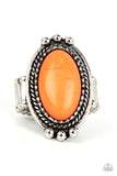 Paparazzi "Lost In The Sagebrush" Orange Ring Paparazzi Jewelry