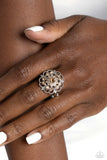 Paparazzi "Love Rose" Brown Ring Paparazzi Jewelry