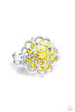 Paparazzi "Love Rose" Yellow Ring Paparazzi Jewelry