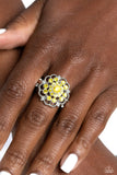 Paparazzi "Love Rose" Yellow Ring Paparazzi Jewelry