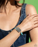 Paparazzi "Lovely Stones" Blue Bracelet Paparazzi Jewelry