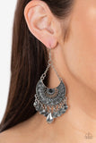 Paparazzi "Lunar Allure" Black Earrings Paparazzi Jewelry