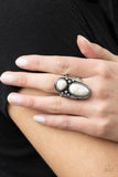 Paparazzi "Magical Mesas" White Ring Paparazzi Jewelry