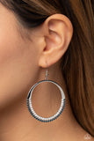 Paparazzi "Material Pearl" Blue Earrings Paparazzi Jewelry
