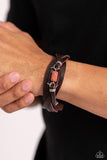 Paparazzi "Metamorphic Monument" Red Mens Urban Bracelet Unise Paparazzi Jewelry