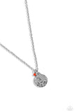 Paparazzi "Minimal EFFORTLESS" Orange Necklace & Earring Set Paparazzi Jewelry