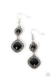 Paparazzi "Modern Motives" Black Earrings Paparazzi Jewelry