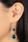 Paparazzi "Modern Motives" Black Earrings Paparazzi Jewelry