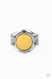 Paparazzi "Mojave Native" Yellow Ring Paparazzi Jewelry