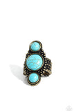 Paparazzi "Mountain Mecca" Brass Ring Paparazzi Jewelry