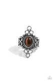 Paparazzi "Mystical Mystique" Brown Ring Paparazzi Jewelry