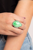 Paparazzi "Never Say TIE DYE" Green Ring Paparazzi Jewelry