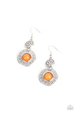 Paparazzi "Ocean Orchard" Orange Earrings Paparazzi Jewelry