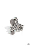 Paparazzi "Off To FEATHER-land" Silver Ring Paparazzi Jewelry