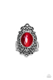 Paparazzi "Once Upon a Meadow" Red Ring Paparazzi Jewelry