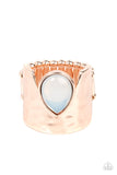 Paparazzi "Optimistically Oracle" Rose Gold Ring Paparazzi Jewelry