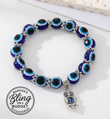 Owl with Eyes Bracelet Paparazzi Jewelry