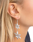Paparazzi "Pearl Posy" Silver Earrings Paparazzi Jewelry